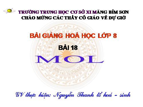 Bài 18. Mol