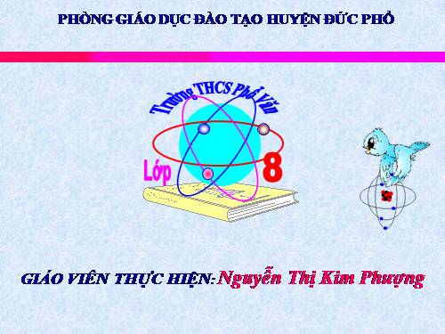 Bài 16. Phương trình hoá học