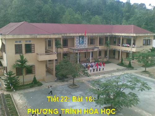 Bài 16. Phương trình hoá học