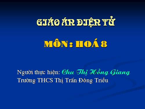 Bài 32. Phản ứng oxi hoá - khử