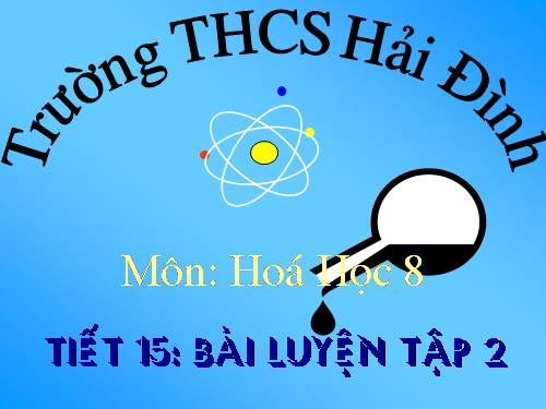 Bài 11. Bài luyện tập 2