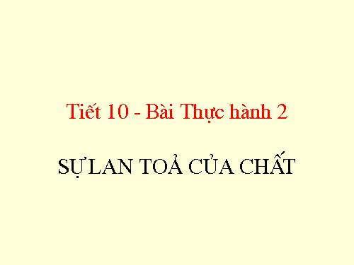 Bài 7. Bài thực hành 2