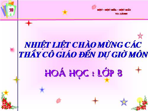 Bài 13. Phản ứng hoá học