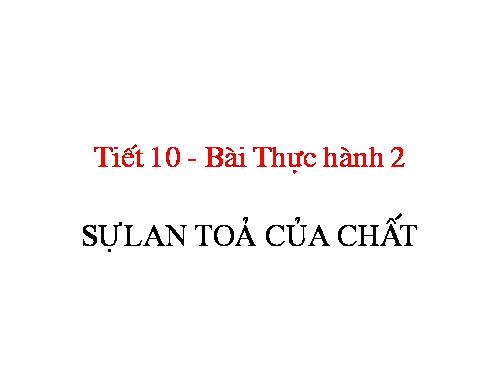 Bài 7. Bài thực hành 2