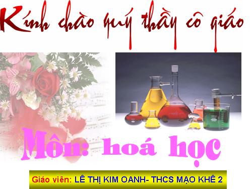 Bài 33. Điều chế khí hiđro - Phản ứng thế