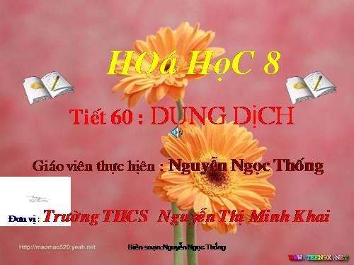 Bài 40. Dung dịch