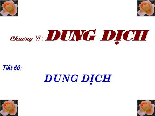 Bài 40. Dung dịch