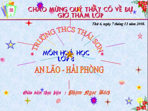 Bài 13. Phản ứng hoá học