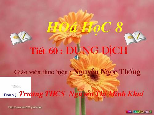 Bài 40. Dung dịch