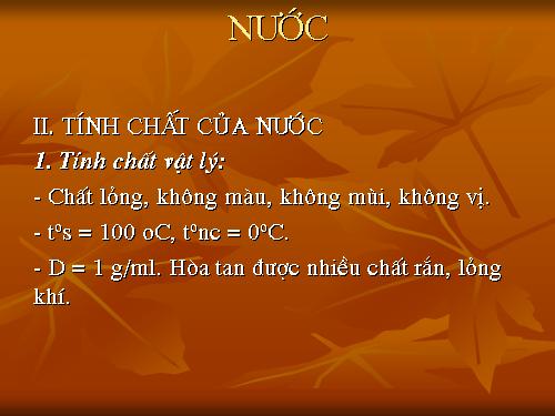 Bài 36. Nước