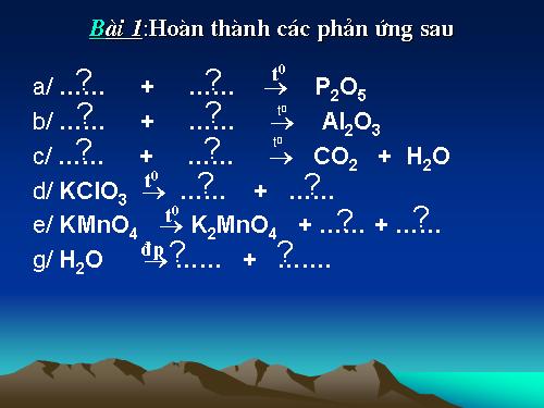 Bài 29. Bài luyện tập 5