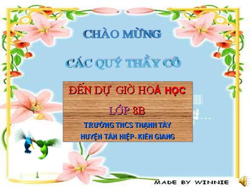 Bài 33. Điều chế khí hiđro - Phản ứng thế