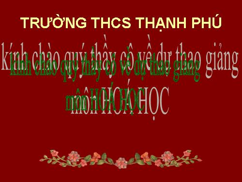 Bài 16. Phương trình hoá học