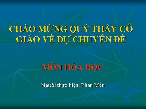 Hóa học 8