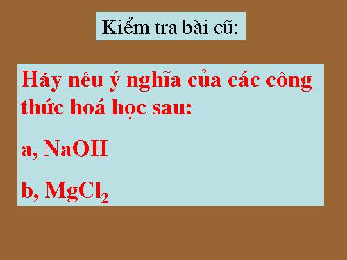 Bài 10. Hoá trị