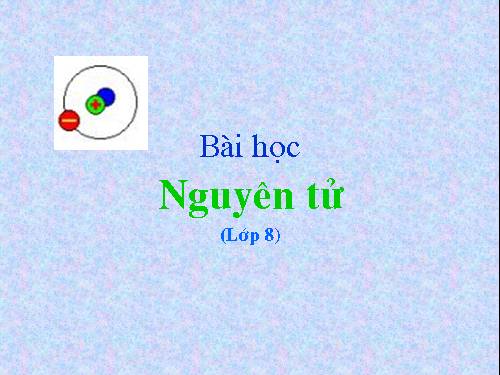 Bài 4. Nguyên tử