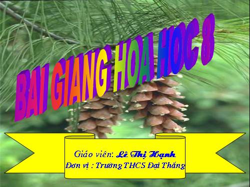 Bài 15. Định luật bảo toàn khối lượng