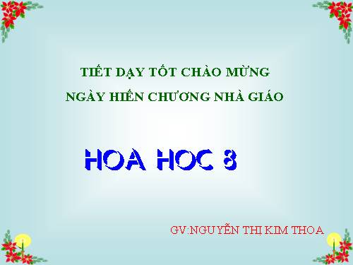 Bài 15. Định luật bảo toàn khối lượng