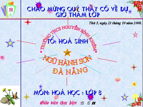 Bài 13. Phản ứng hoá học