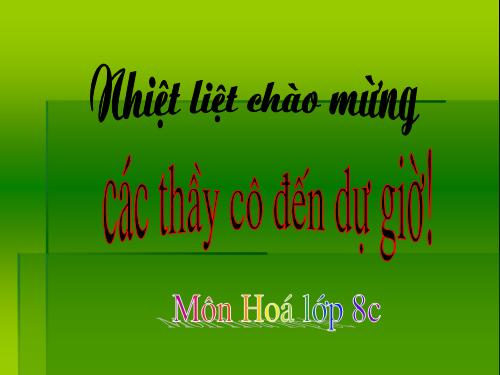 Bài 13. Phản ứng hoá học