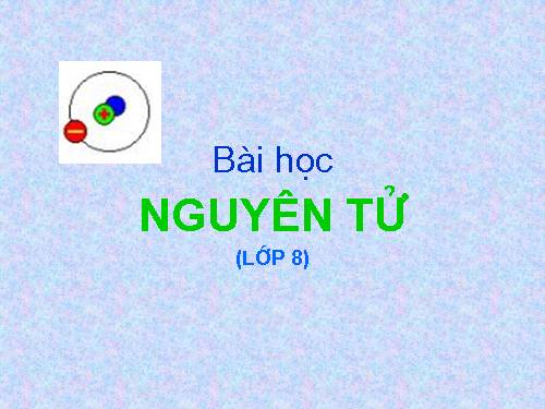 Bài 4. Nguyên tử