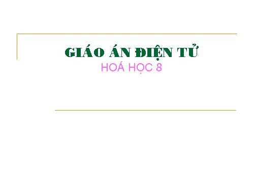 Bài 13. Phản ứng hoá học