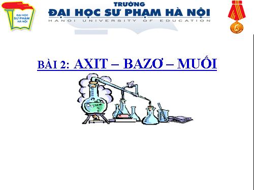 Bài 37. Axit - Bazơ - Muối