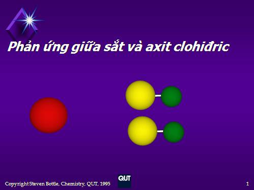 Thi nghiem 15-Phản ứng giữa sắt và axit clohiđric