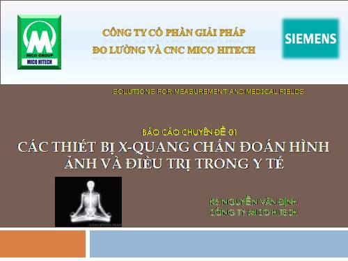 Thiết bị X-Quang  Y tế