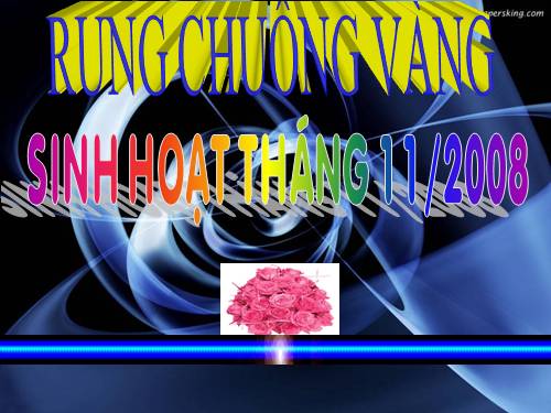 RUNG CHUÔNG VÀNG