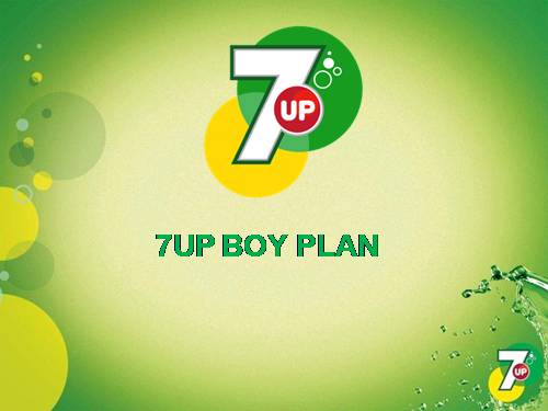 7UP BOY PLAN 26