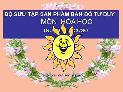 Bản đồ tư duy hóa học THCS