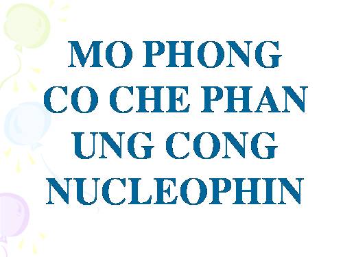 PHAN UNG CONG NUCLEOPHIN