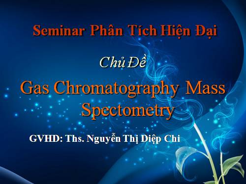 Gas Chromatography-Mass Spectrometry