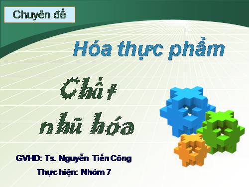 Chất Nhũ Hóa