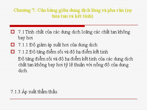 hóa lý:he cau tu rắn-lỏng