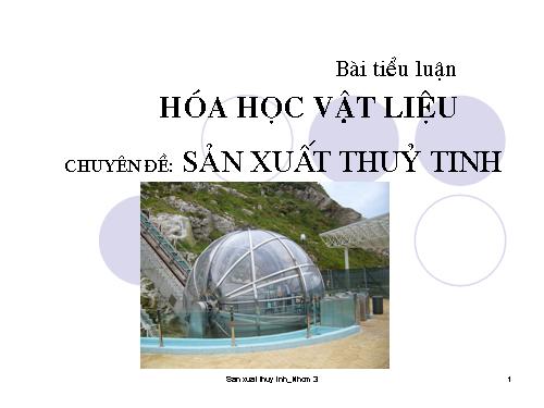 hoa hoc vat lieu