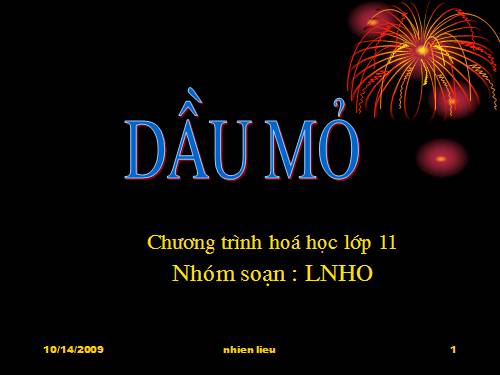 Nhien lieu, dau mo - 11