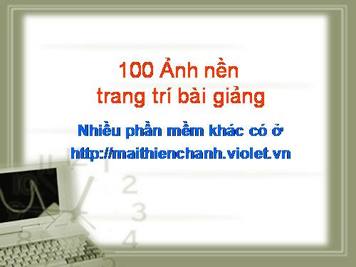 100 ảnh nền trang trí bài giảng