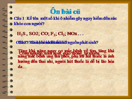 Ô nhiễm không khí