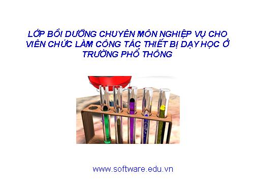 Bổi dưỡng CB Phòng thí nghiệm