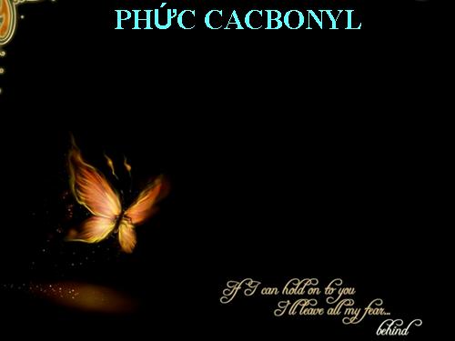 phuc cacbonyl