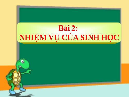 Bài 1. Đặc điểm của cơ thế sống