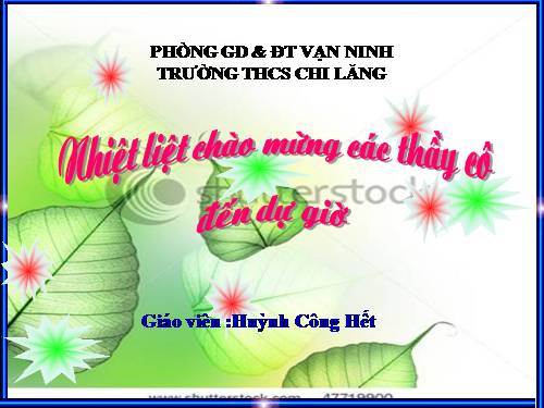 Bài 25. Biến dạng của lá