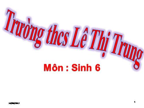 Bài 1. Đặc điểm của cơ thế sống