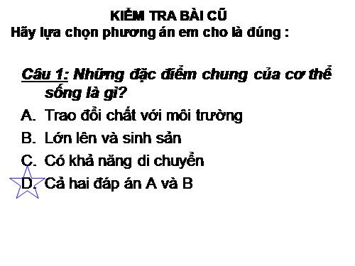 Bài 3. Đặc điểm chung của thực vật