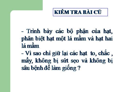 Bài 34. Phát tán của quả và hạt