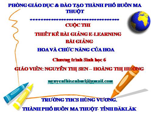 Bài 28. Cấu tạo và chức năng của hoa