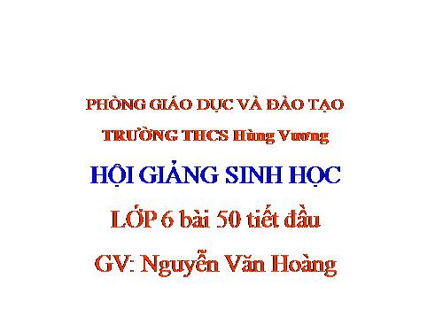 Bài 50. Vi khuẩn