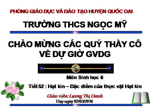 Bài 28. Cấu tạo và chức năng của hoa